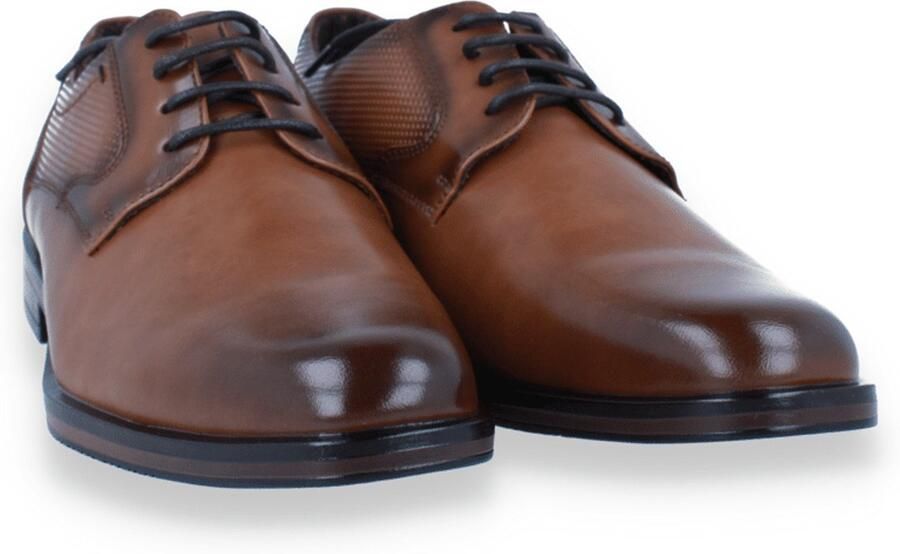 Bottesini Heren Veterschoen Cognac