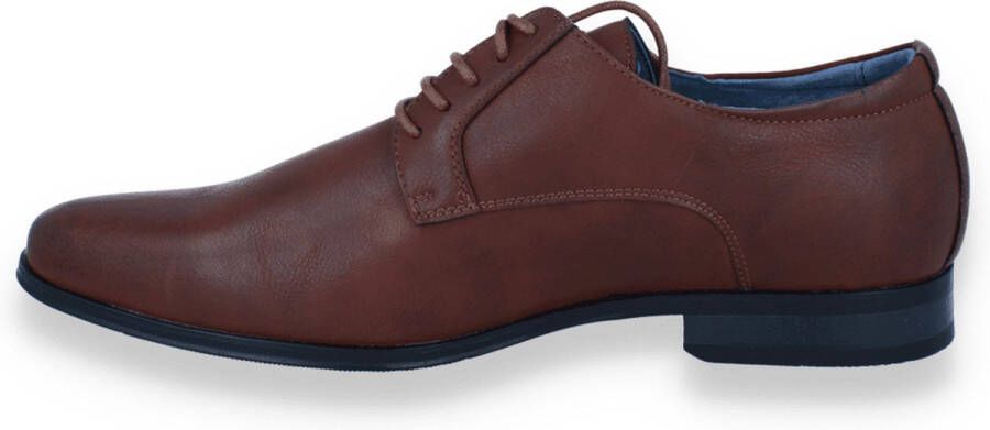 Bottesini Heren Veterschoen Cognac COGNA