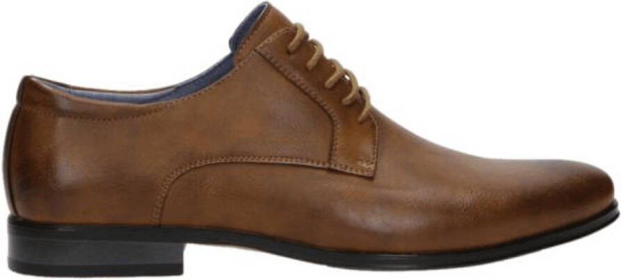 Bottesini Heren Veterschoen Cognac COGNA