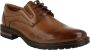 Bottesini Heren Veterschoen Bruin Cognac - Thumbnail 1