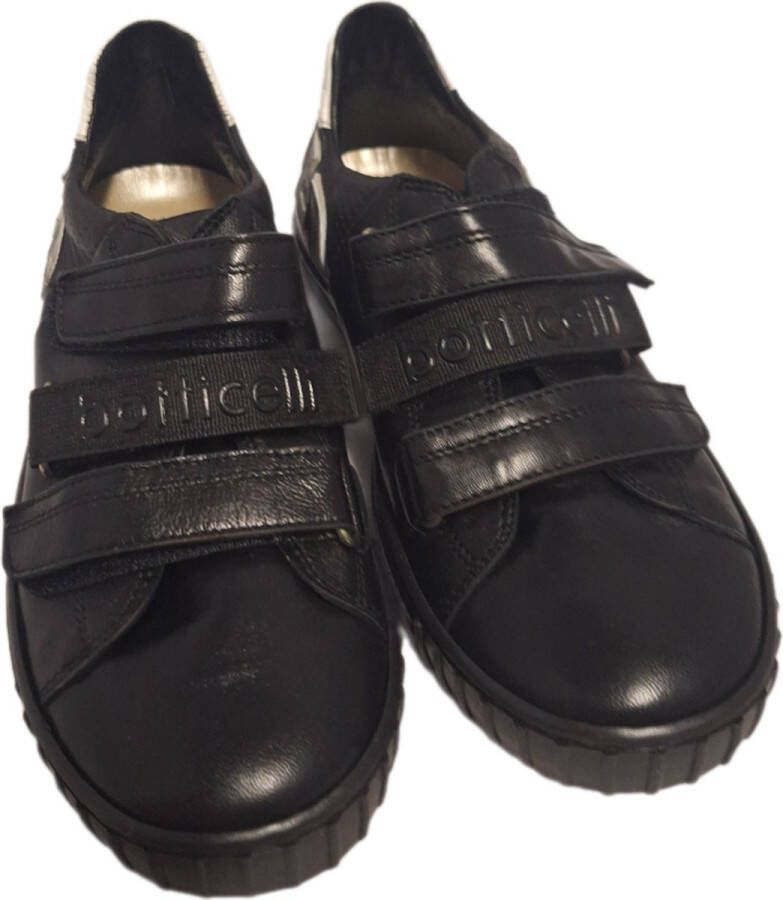 BOTTICELLI -NAPPA NERO-VELCRO-BLACK