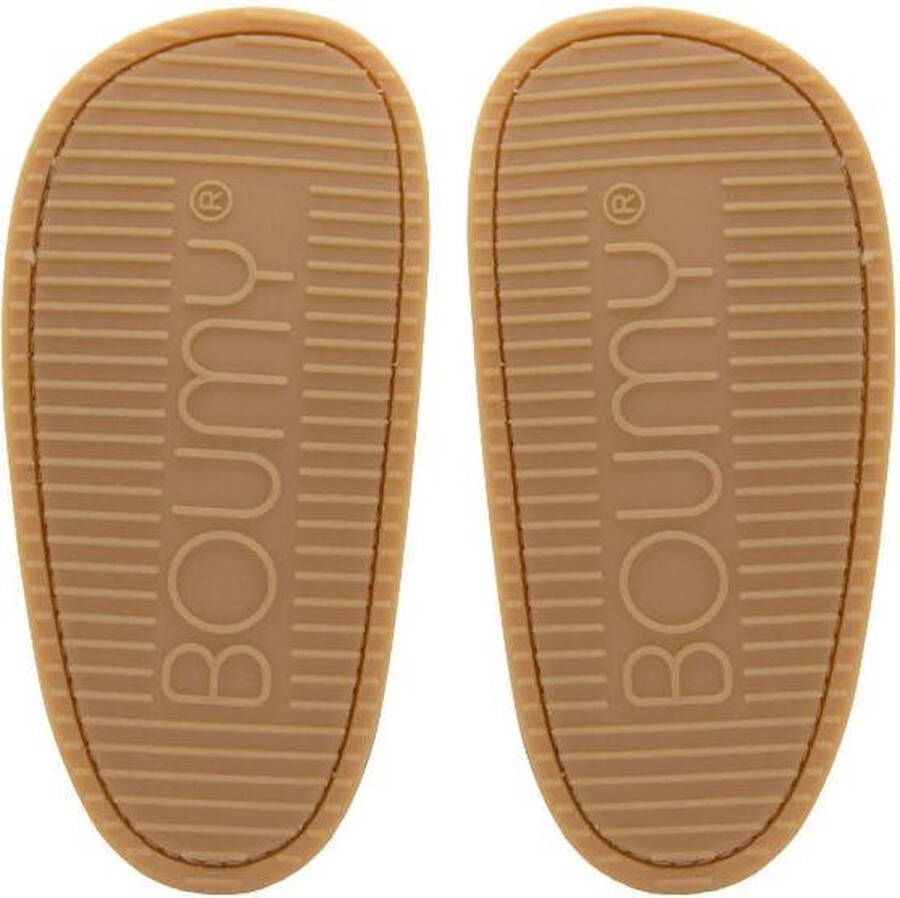 Boumy -Babyschoentjes-Ties-Brick-Canvas-Maat