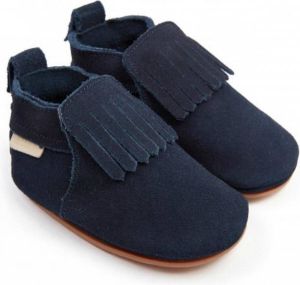 Boumy babyslofjes Carmel navy suède S(6 12 mnd )