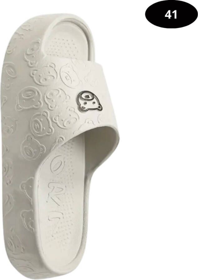 Bovista Badslippers & Comfortabel Flip Flops Sauna Zomer Grijs