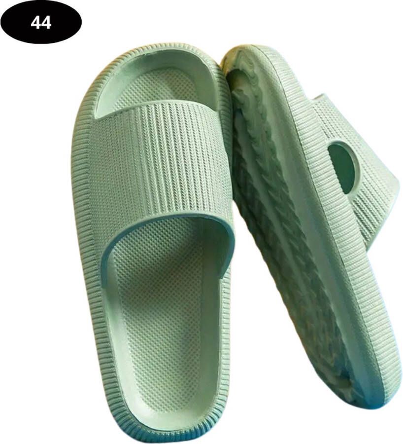 Bovista Badslippers & Comfortabel Flip Flops Sauna Zomer Groen