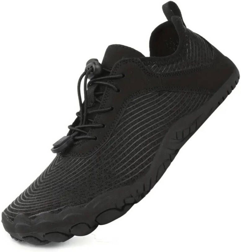 Bovista Barefoot Schoenen Waterschoenen Aquashoes Afzwemschoenen Zwemles & Fitness Sportschoenen Zwart