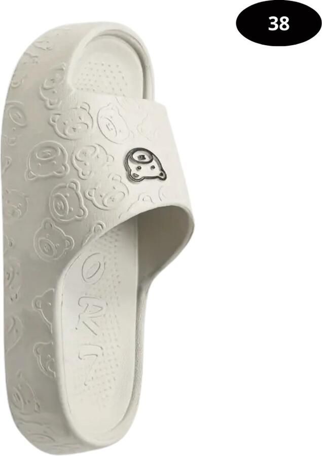 Bovista Badslippers & Comfortabel Flip Flops Sauna Zomer Grijs