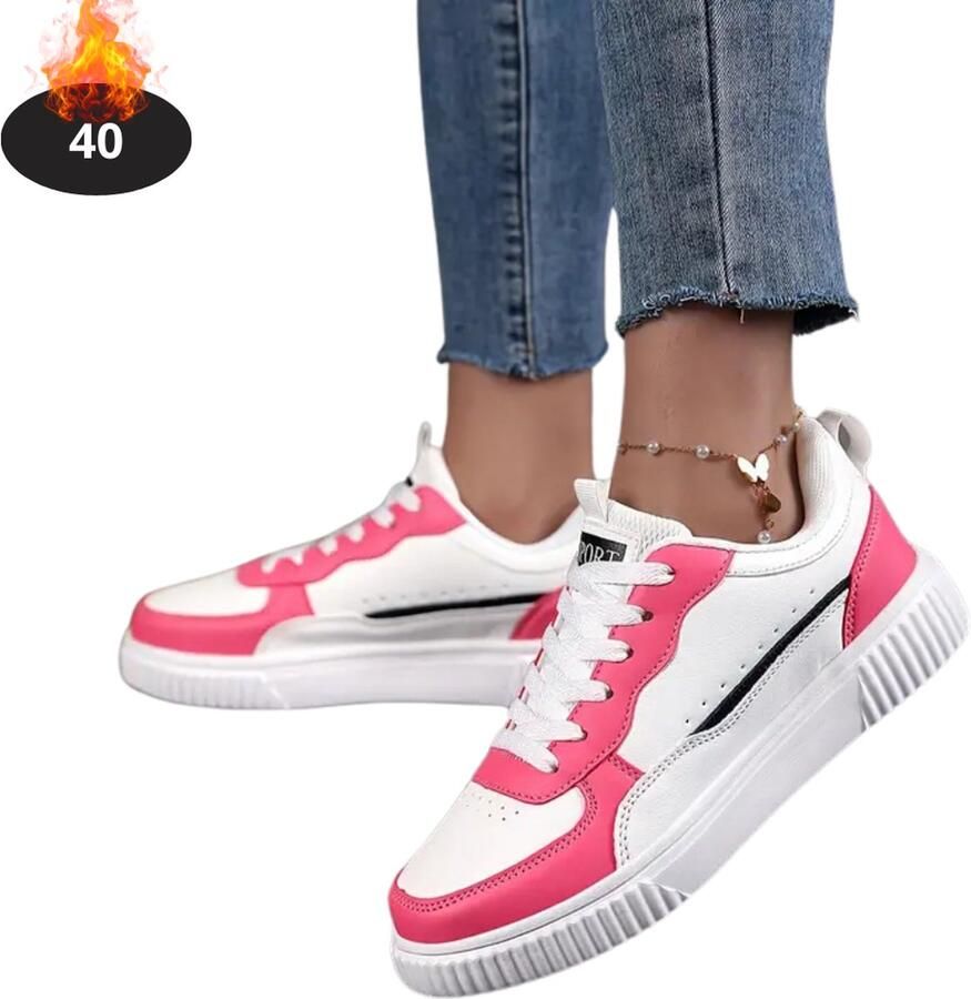 Bovista Schoenen Dames Sneakers Comfortabel Casual Volwassen Roze