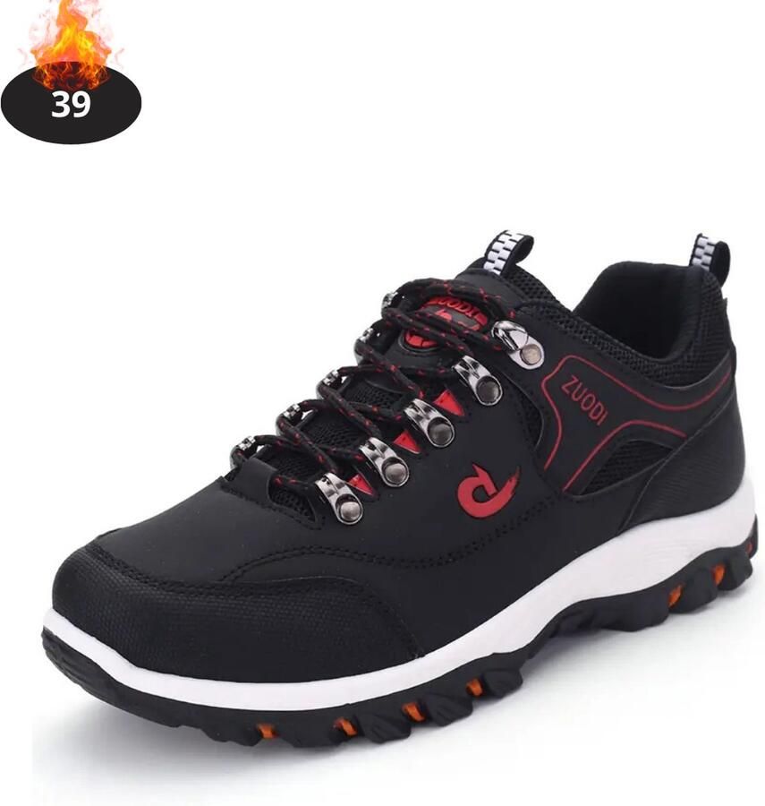 Bovista Schoenen Heren Sneakers Comfortabel Wandelschoenen Casual Volwassen Zwart