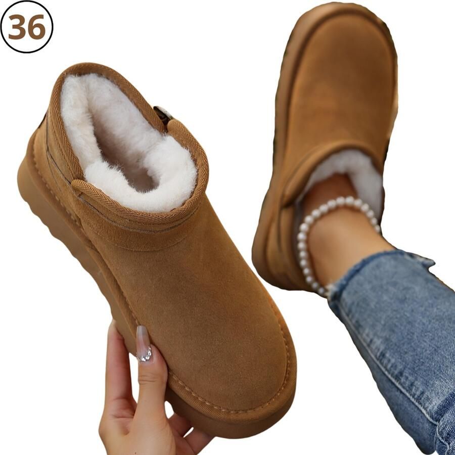 Bovista Sneeuwschoenen Snowboots Sneeuwboots Dames Wintersport Ski Gadgets Bruin - Foto 1