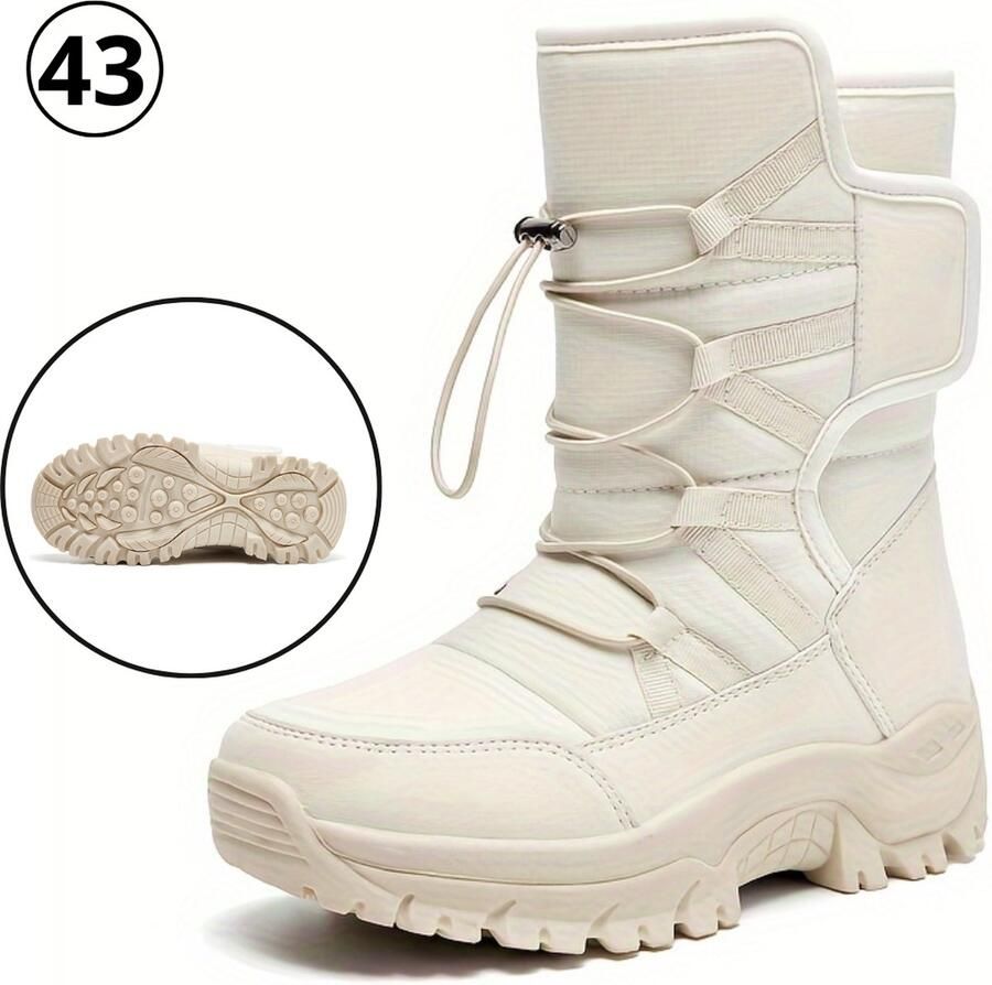 Bovista Snowboots Sneeuwschoenen Wintersport Sneeuwboots Dames Ski Gadgets Wit