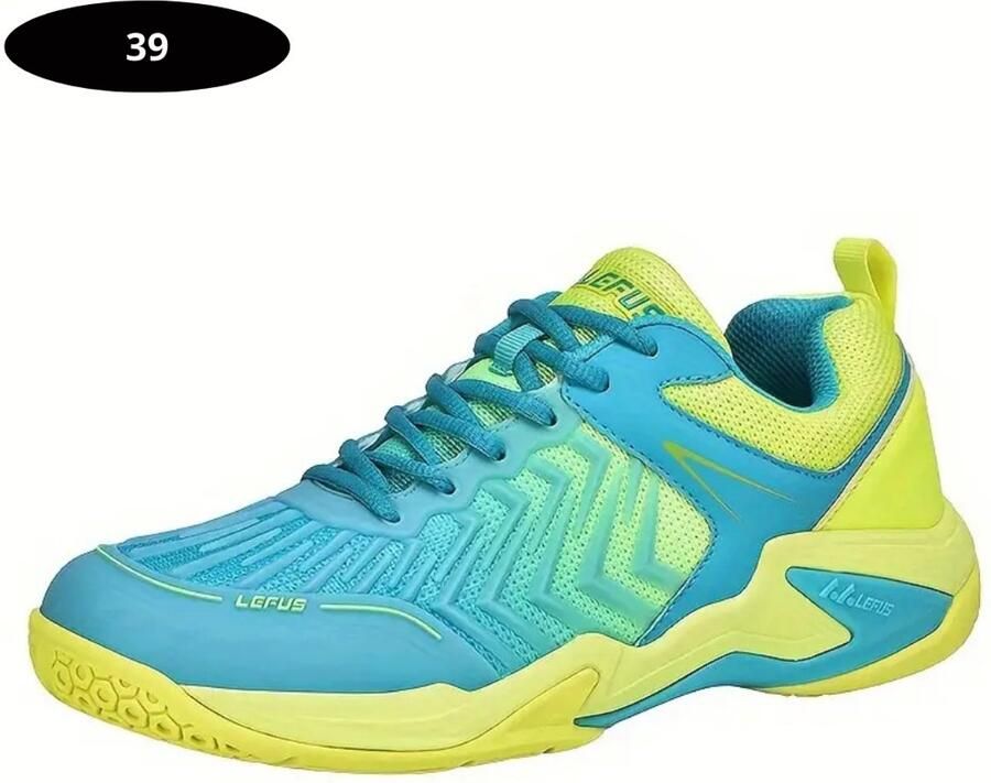 Nivard Tennisschoenen Tenniskleding Indoor Outdoor Blauw & Geel