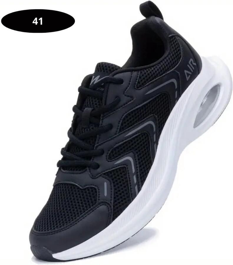 Livano Tennisschoenen Tenniskleding Indoor Outdoor Zwart Wit