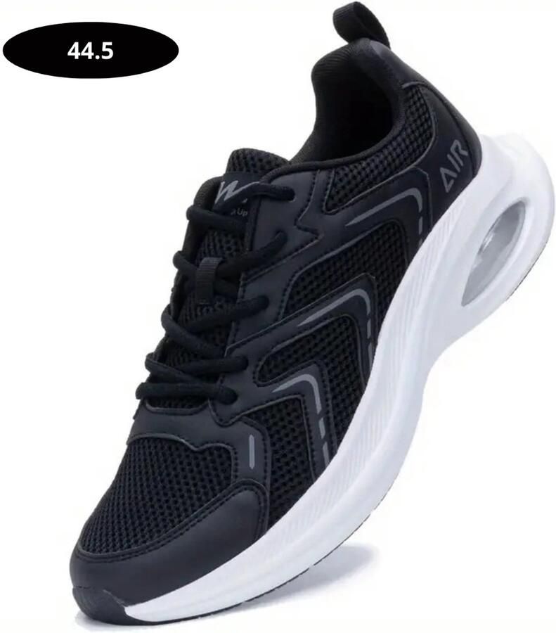 Bovista Tennisschoenen Tenniskleding Indoor Outdoor Zwart Wit