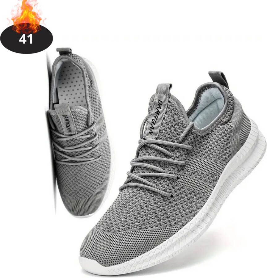 Bovista Schoenen Heren Sneakers Comfortabel Sportief Casual Volwassen Grijs