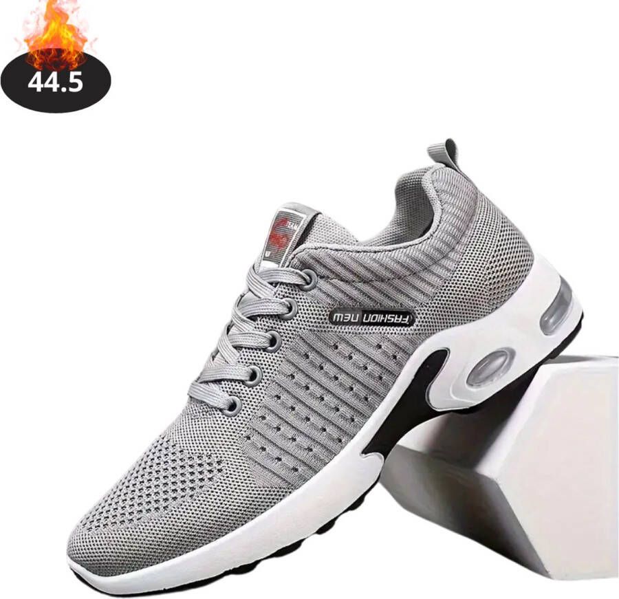 Bovista Schoenen Heren Sneakers Comfortabel Sportief Casual Volwassen Grijs