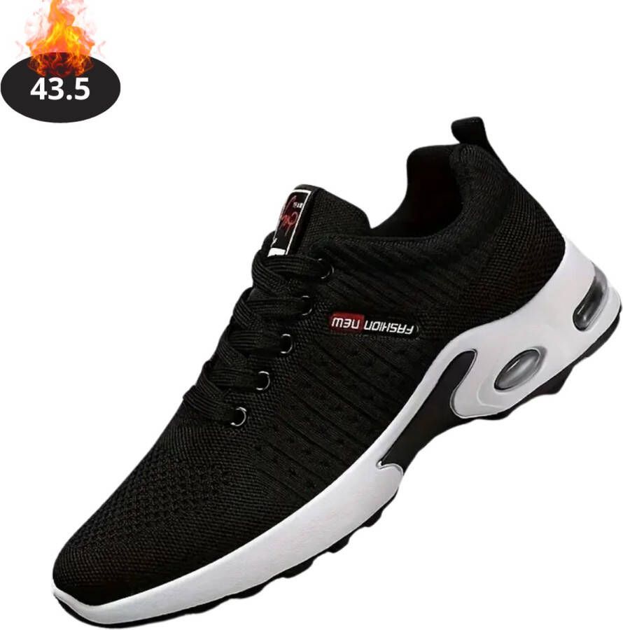 Bovista Schoenen Heren Sneakers Comfortabel Sportief Casual Volwassen Zwart