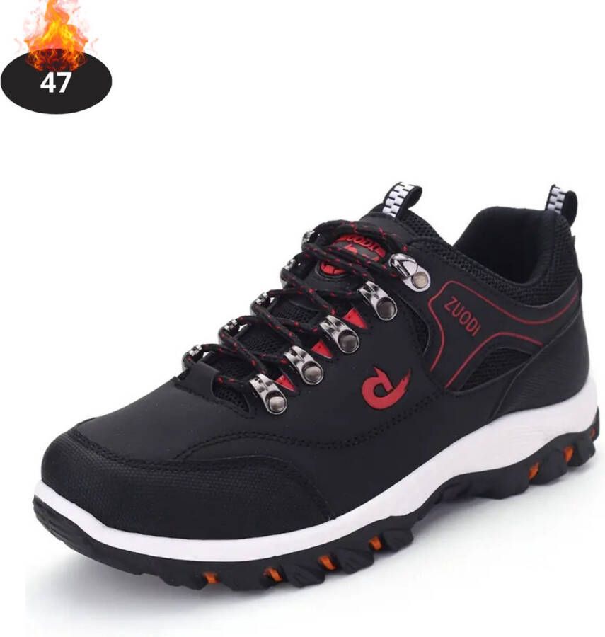 Bovista Schoenen Heren Sneakers Comfortabel Wandelschoenen Casual Volwassen Zwart