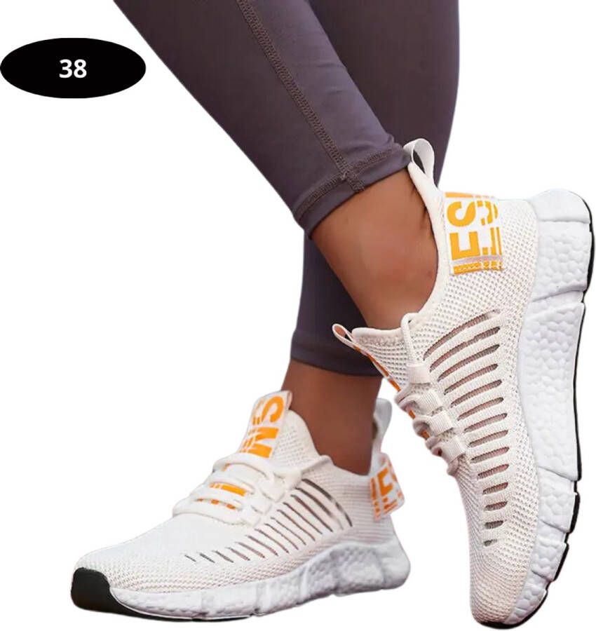 Bovista Tennisschoenen Heren Dames Tenniskleding Indoor Outdoor Wit
