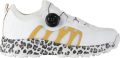 Brabo Elite QuickLock Senior Turf Hockeyschoenen White Leopard - Wit