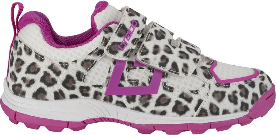 Brabo Force Junior Turf Hockeyschoenen Leopard Pink