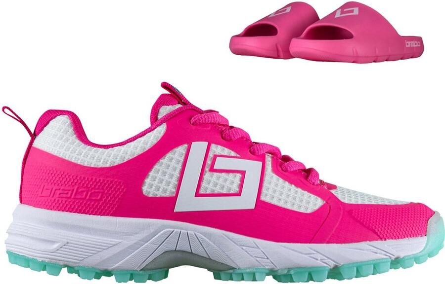 Brabo Tribute Hockeyschoenen + Gratis Slippers