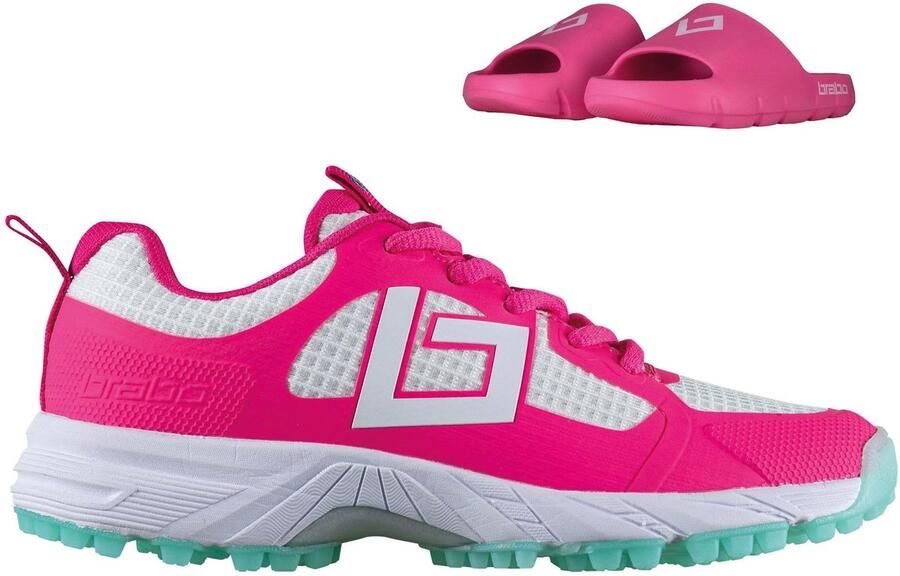 Brabo Tribute Hockeyschoenen + Slippers Junior