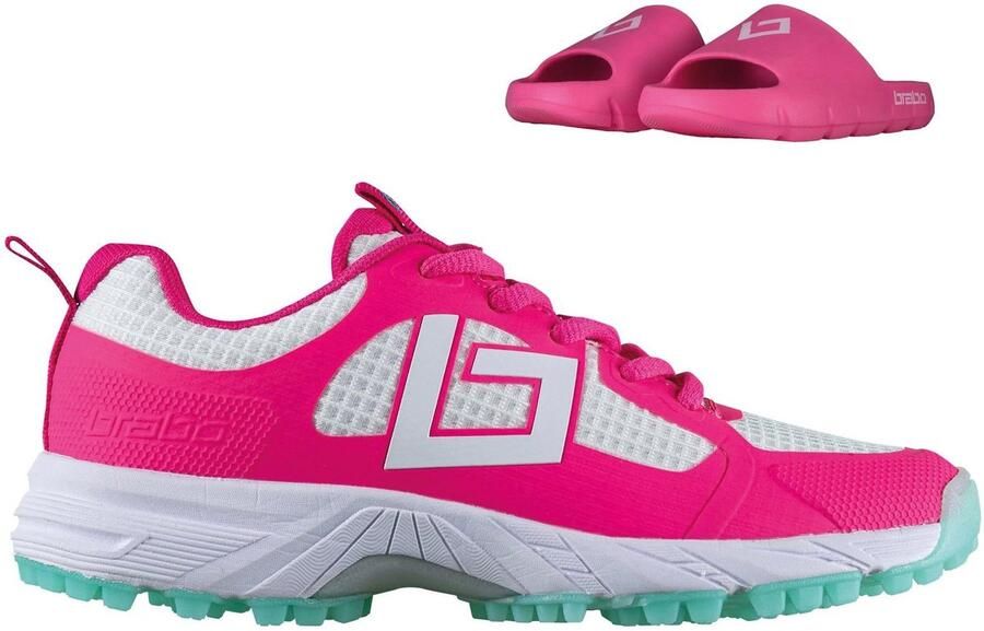 Brabo Tribute Hockeyschoenen + Gratis Slippers