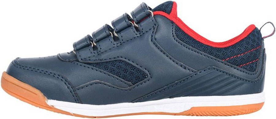 Brabo Velcro Indoor Hockeyschoenen Kinderen Navy Red - Foto 6