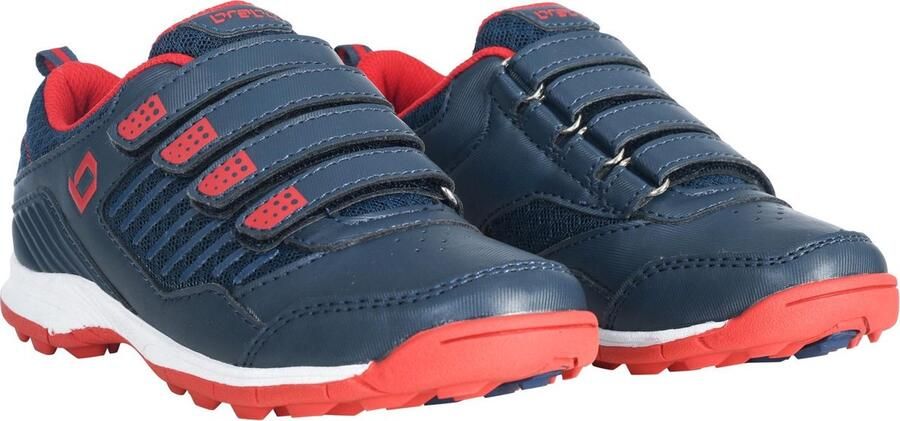 Brabo Velcro Unisex Hockeyschoenen Navy Red - Foto 2