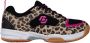 Brabo Tribute Leopard Indoor Junior Sportschoenen Korfbal Brown Black - Thumbnail 1