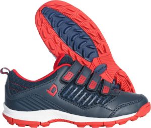Brabo Velcro Unisex Hockeyschoenen Navy Red