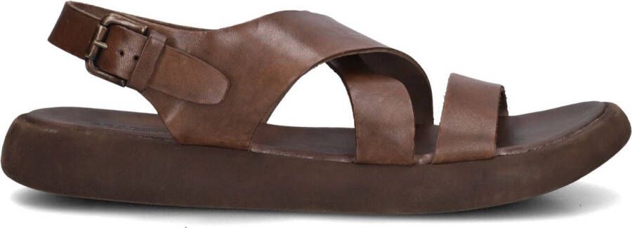 BRADOR Sandalen Heren 92-518 Maat: 39 Materiaal: Leer Kleur: Bruin