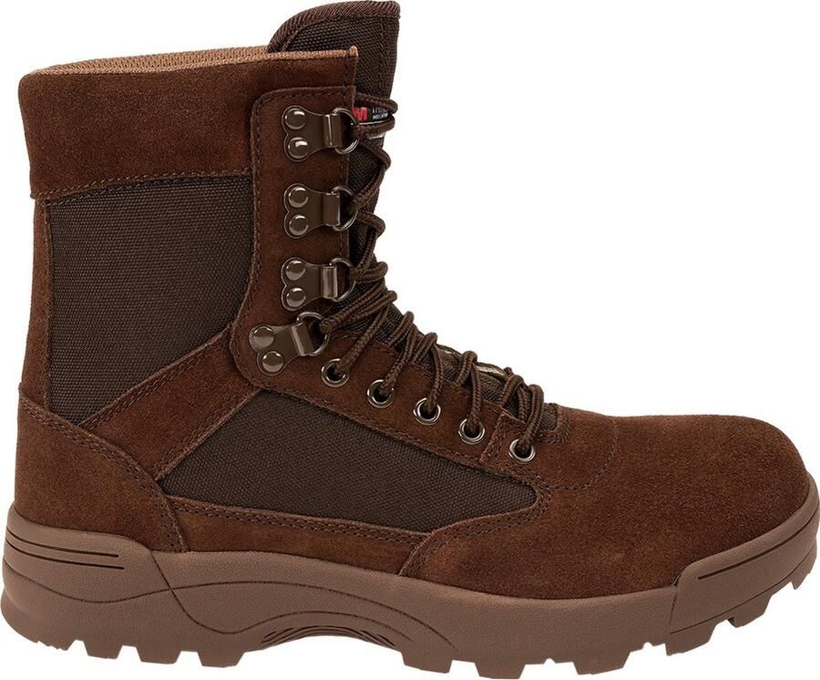Brandit 9 Eyelet Tactical Veterlaars 45 Shoes Bruin