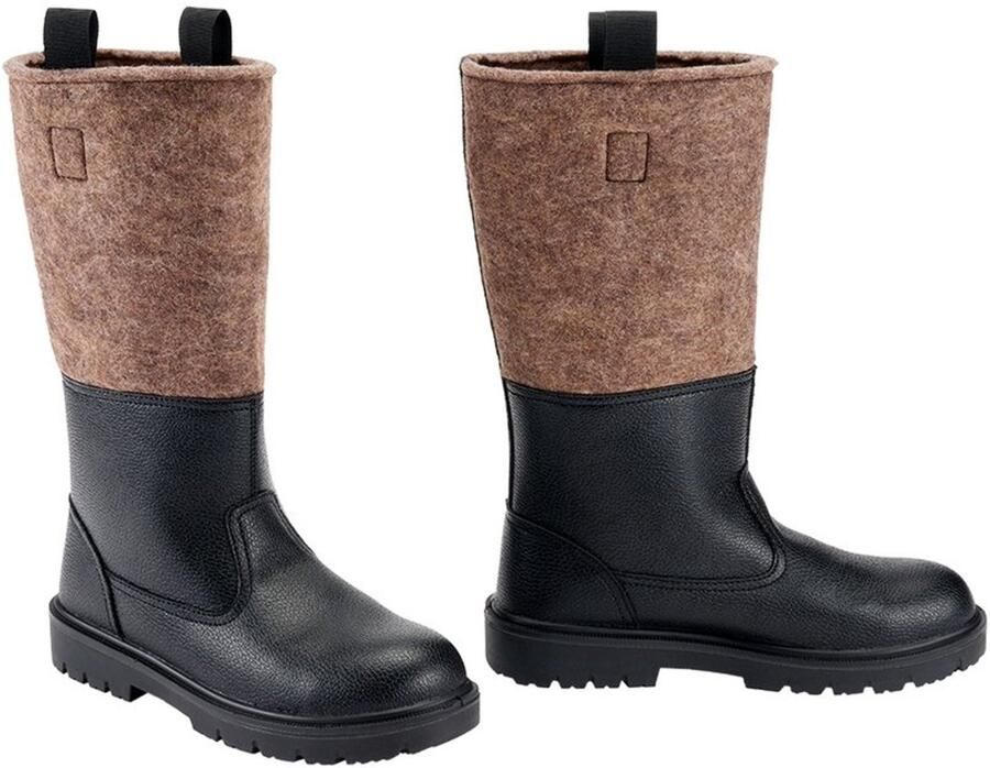 Brandit Knobelbecher Filz Laarzen 46 Shoes Zwart Bruin