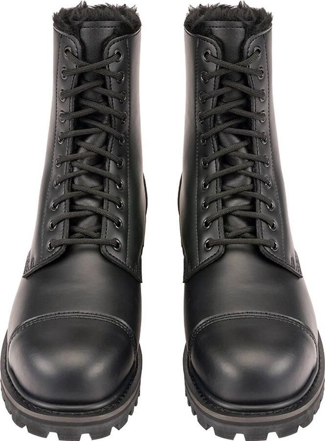 Brandit Phantom Fur Liner 10 Eyelet Boots 9082 Black