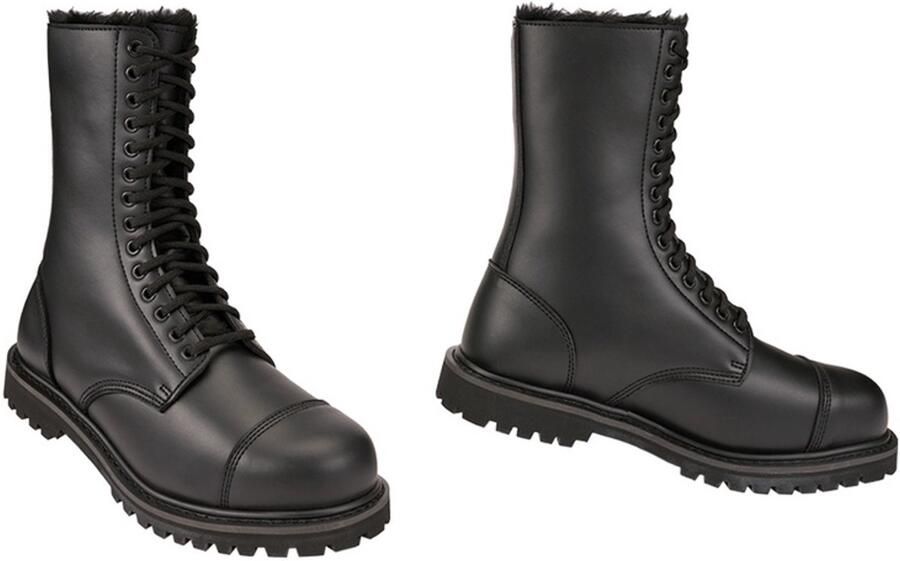 Brandit Phantom Fur Liner 14 Eyelet Veterlaars 43 Shoes Zwart - Foto 2