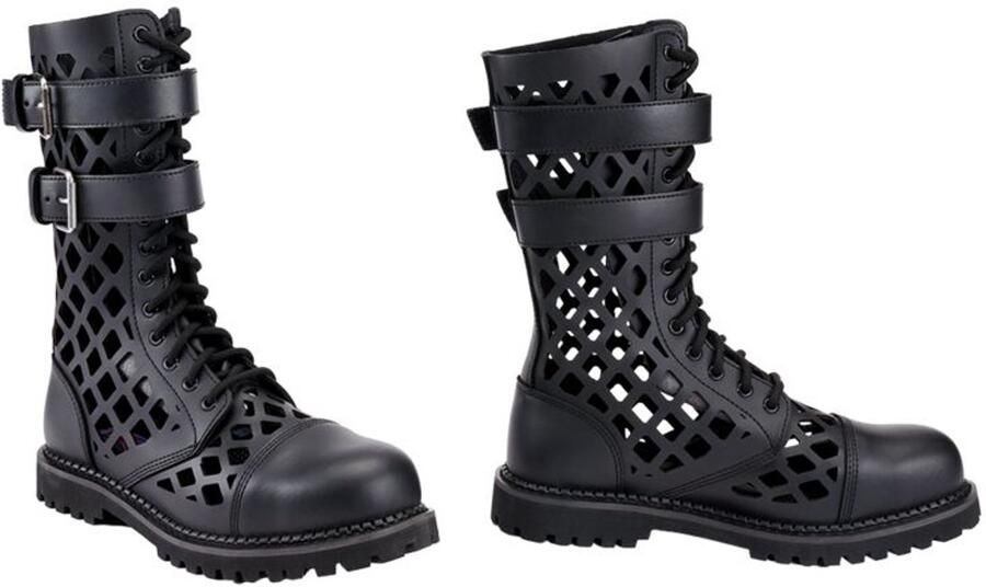 Brandit Phantom Grid Boots Unisex Bikerlaars zwart
