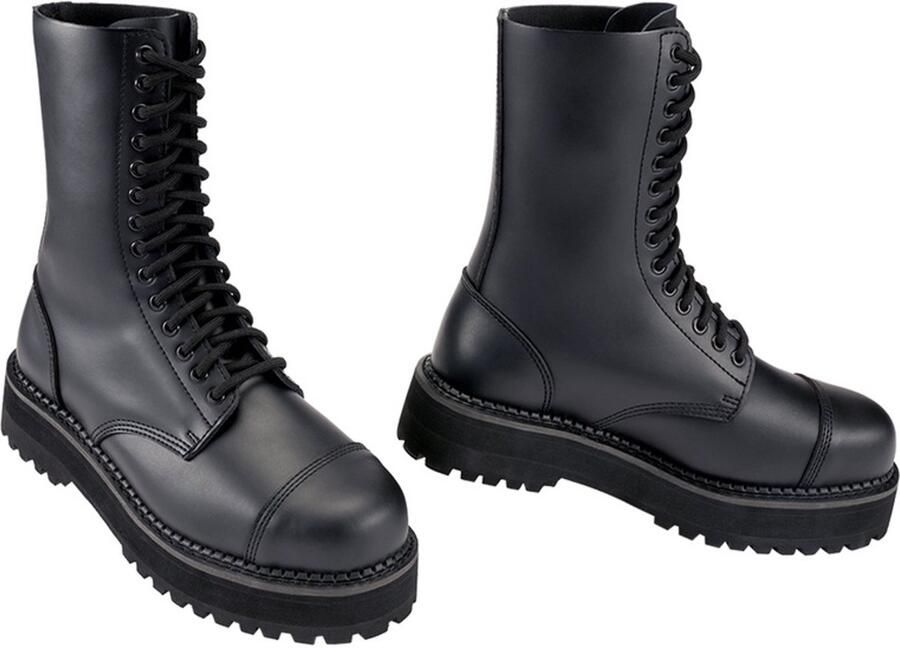 Brandit Plateau Phantom 14 Eyelet Veterlaars 40 Shoes Zwart - Foto 2