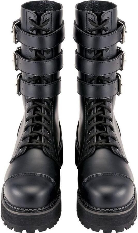 Brandit Plateau Phantom 3 Buckle Boots 9075 Black