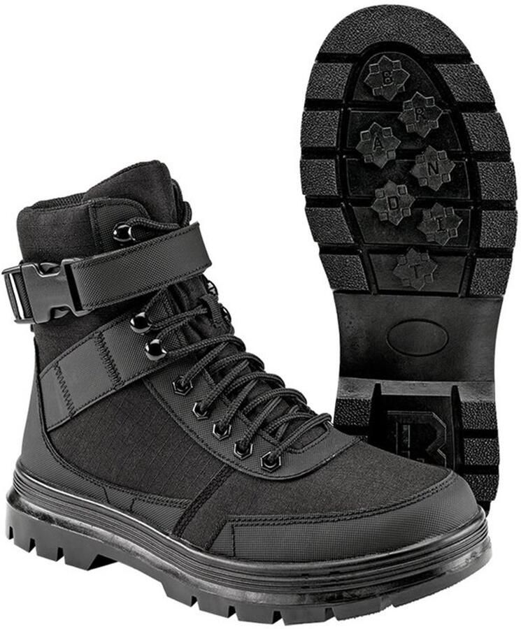 Brandit Tactical Boot Buckle 8 Eye Veterlaars 42 Shoes Zwart