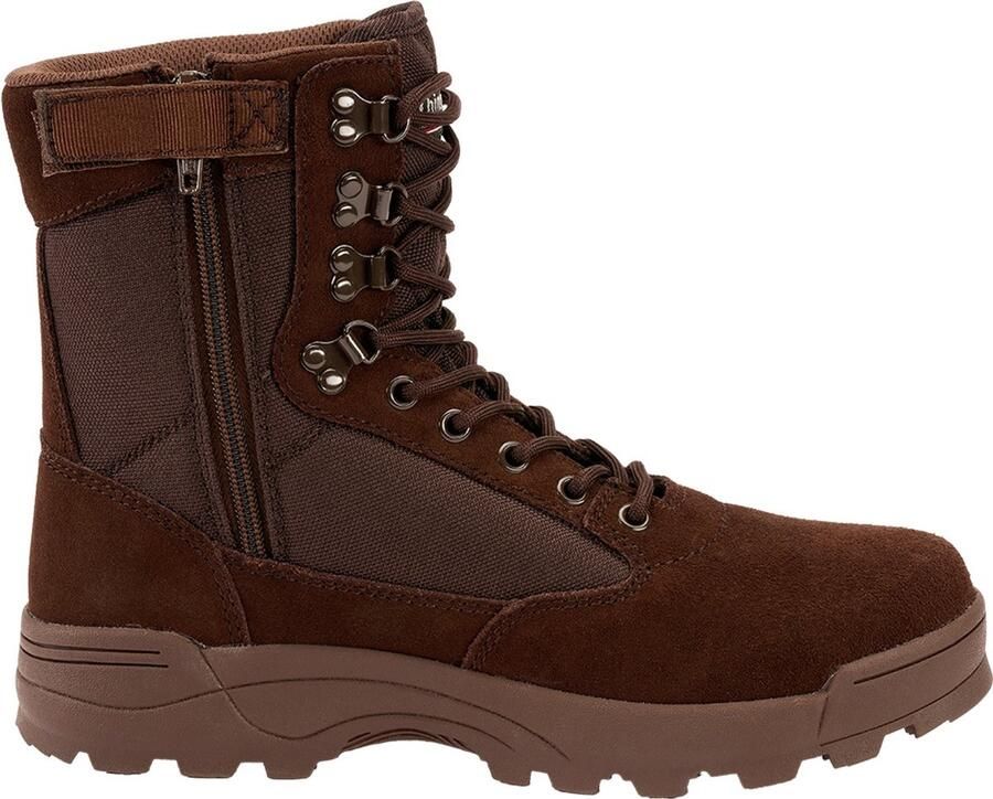 Brandit Tactical Boots Zipper 9017 Brown