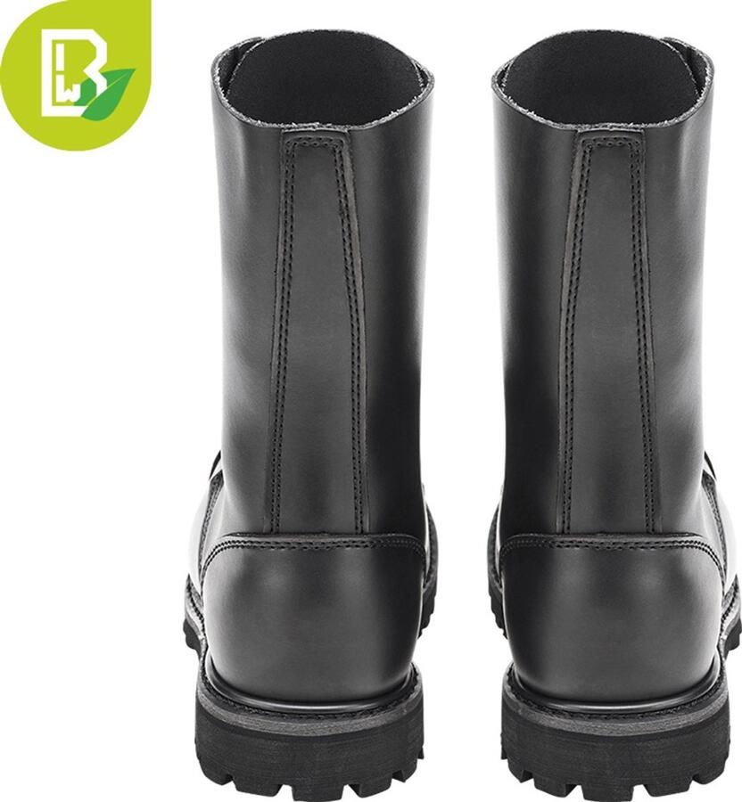 Brandit Vegantom 14-gaats laarzen Laars zwart Polyurethaan Unisex Basics Festival Gothic