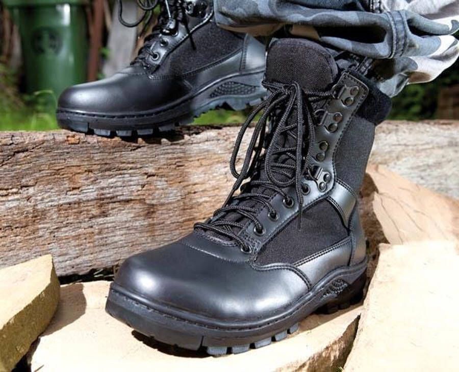 Brandit Boots 'Tactical' lichtbruin donkerbruin donkergroen zwart - Foto 9