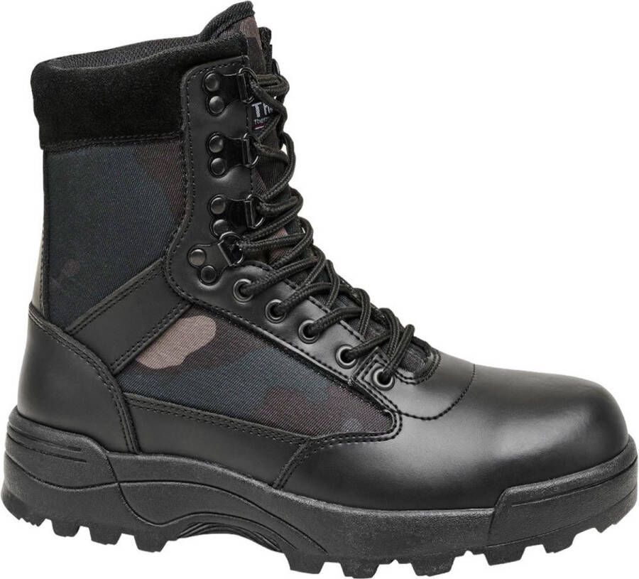 Brandit Phantom Tactical Laars dark camo Leer Heren Casual wear