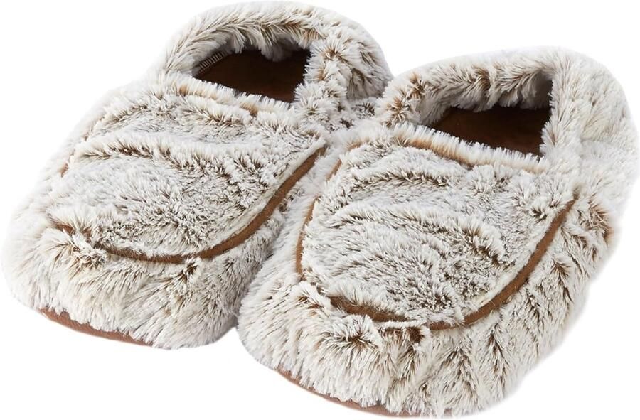 Brandlesss Magnetron Sloffen Verwarmde Sloffen Sokken Beige