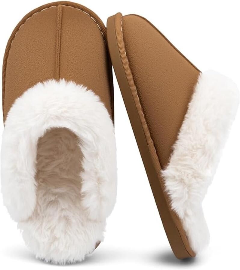 Brandlesss Magnetron Sloffen Verwarmde Sloffen Sokken -Bruin