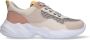 Braqeez 422492 796 Meisjes Lage Sneakers Beige Roze Imitatieleer Veters - Thumbnail 1