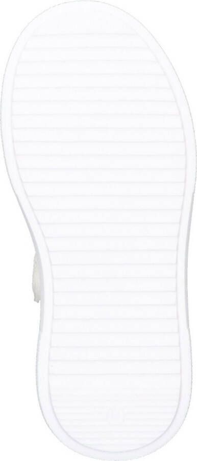 Braqeez 423111-122 Meisjes Lage Sneakers Blauw Wit Multi Groen Roze Nubuck Veters - Foto 9