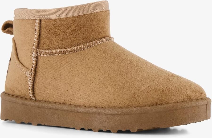 Braqeez gevoerde meisjes boots beige